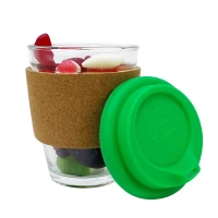 Jelly Party Mix in Cork Band Glass Coffee Cup PM005